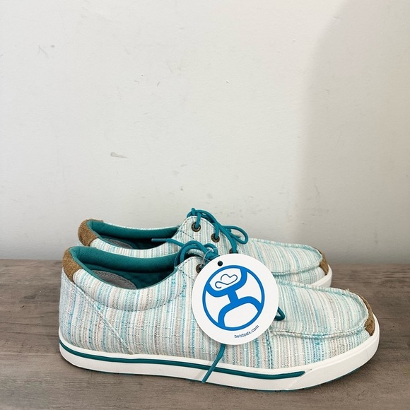 Twisted X Shoes - Women's Twisted X Loper Hooey WHYC004 MultiColor Casual Laceup Shoe Size 9 M EU